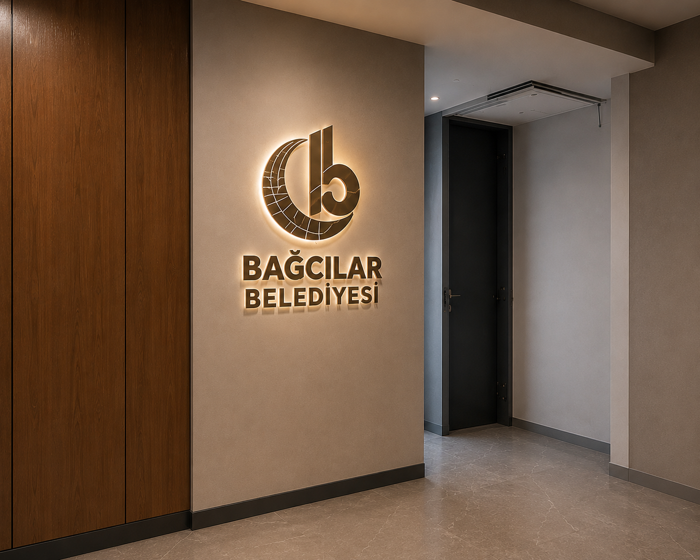 Bağcılar Belediyesi - İç Mekan Tabela Çalışması